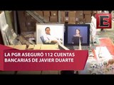 Recuento de bienes asegurados a Javier Duarte