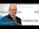 Renuncia el presidente de Volkswagen por escándalo de emisiones