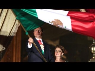 Familia presidencial se reúne para ceremonia del Grito de Independencia 2015