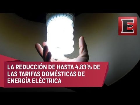 Descienden tarifas de electricidad doméstica en mayo