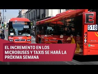 No subirá la tarifa para el Metro, Metrobús y Tren Ligero