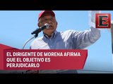 López Obrador asegura que Eva Cadena cayó en una trampa