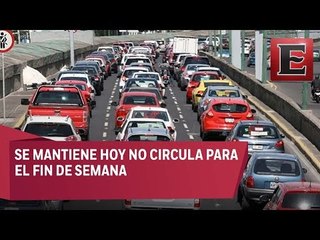 Hoy No Circula opera con normalidad en Semana Santa