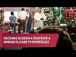 Sepultan a la activista asesinada en Tamaulipas