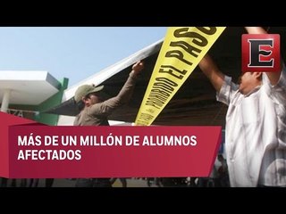 Maestros protestan en Oaxaca; exigen cancelar la Reforma Educativa