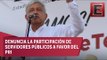López Obrador insiste que habrá fraude electoral en el Edomex