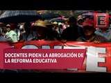 Profesores celebran el Día del Maestro con marcha en la CDMX