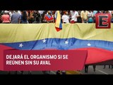 Venezuela amenaza con retirarse de la OEA