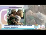 ¡Captan a Justin Bieber y Hailey Baldwin besándose! | Noticias con Paco Zea