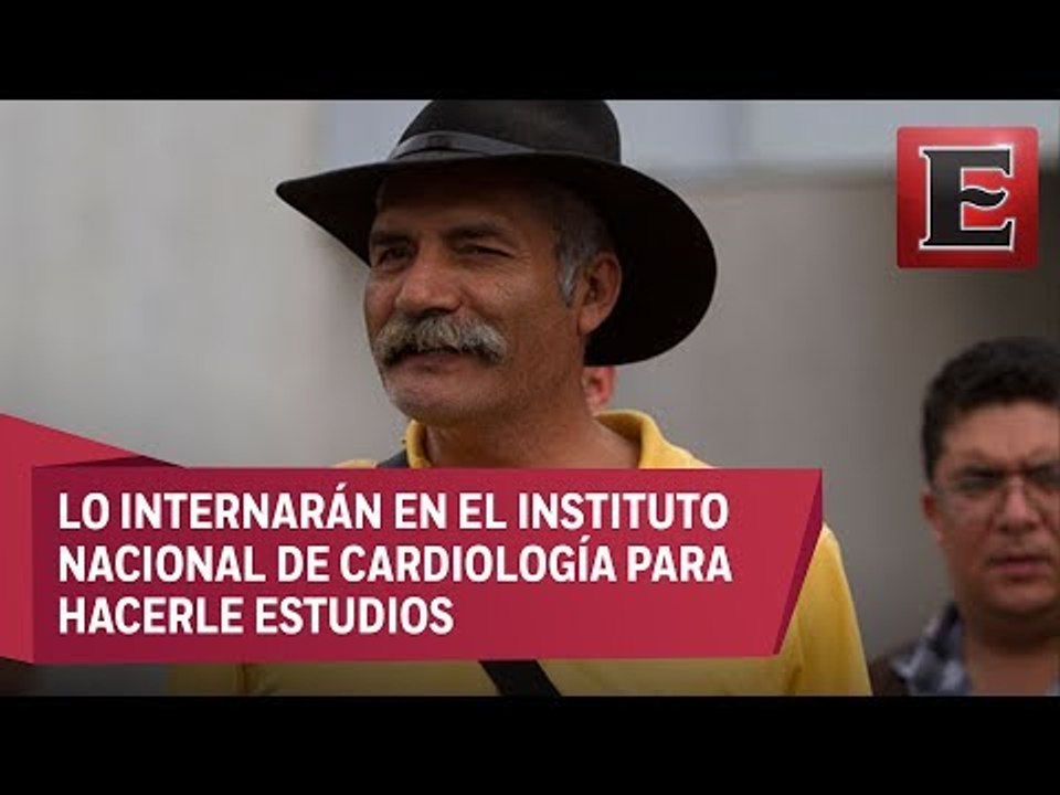 Mireles es traslado de Morelia a la CDMX por problemas cardiacos