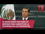 EPN convoca a gobernadores para discutir asesinatos de periodistas