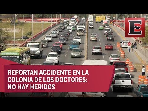 Reporte vial de las principales arterias de la CDMX