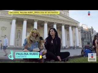 ¡Paulina Rubio, una mexicana orgullosa en Rusia! | De Primera Mano