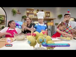 ¡Diviértete con tus peques preparando estos cake pops de emoticones! | Sale el Sol