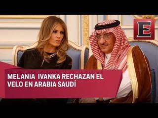 Melania Trump rechaza usar velo en Arabia Saudí