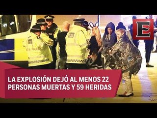 Terrorista suicida detona bomba en Manchester