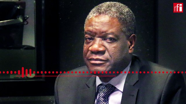Réaction du prix Nobel de la paix Denis Mukwege après l'annonce de son prix