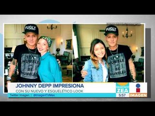 Johny Depp preocupa a sus fans con nuevo look | Noticias con Paco Zea
