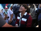 Elecciones 2017: Declaraciones de Delfina Gómez tras emitir voto