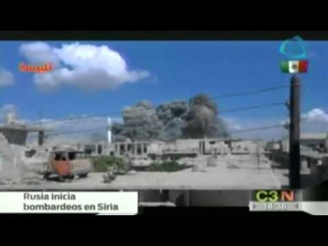 Rusia ataca por aire posiciones rebeldes en Siria