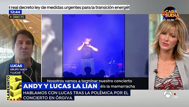 Lucas, de 'Andy y Lucas', pide perdón por el altercado en Órgiva: No me reconozco, me porté como un mamarracho