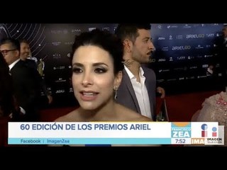 ¡Verónica Toussaint ganó el Arial por mejor coactuación femenina!  Espectáculos