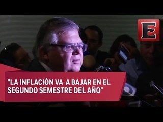 Agustín Carstens descarta preocupación por el tipo de cambio