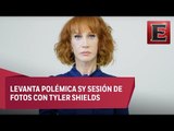Kathy Griffin se disculpa por posar con cabeza de Trump