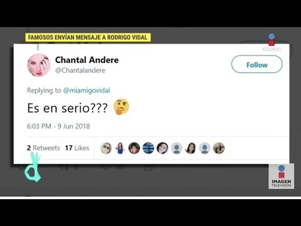 ¡Famosas responden a Rodrigo Vidal en las redes sociales! | De Primera Mano