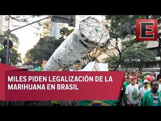 Miles de personas piden legalización de la marihuana