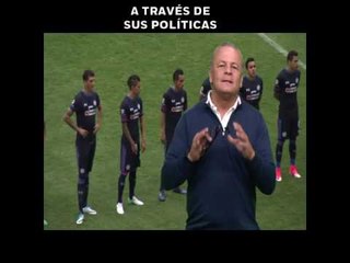 'Respetar a través del futbol', en opinión de Pablo Carrillo