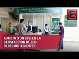 Mejora IMSS sus niveles de satisfacción entre los usuarios