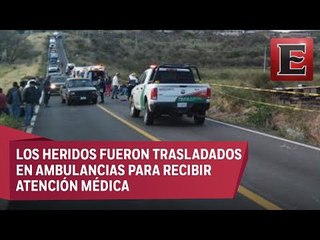 Dos muertos y 28 heridos en un accidente carretero en Jalisco