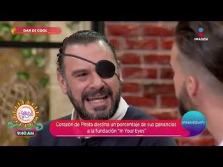 'Corazón de pirata' bolsas para salvar la visión de las personas | Sale el Sol