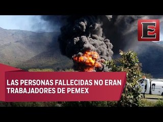 Mueren cuatro personas en Veracruz al explotar toma clandestina