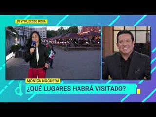 ¡Mónica Noguera desde la Plaza Roja a un día del mundial! | De Primera Mano