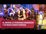 Manchester vive una noche de terror por explosión