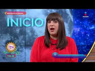 ¡Esto es lo que nos depara la energía de la semana! | Sale el Sol