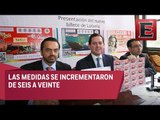 Presentan nuevas medidas de seguridad en billetes de la Lotería Nacional