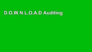 D.O.W.N.L.O.A.D Auditing   Assurance Services (Auditing and Assurance Services) [F.u.l.l Pages]