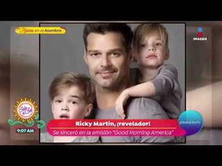 ¡Polémicas declaraciones de Ricky Martin sobre sus hijos! | Sale el Sol