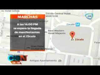 Marchas para hoy 08 de octubre 2015