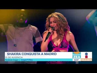 ¡Shakira conquistó Madrid! | Noticias con Paco Zea