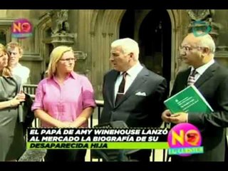 No lo cuentes. El papá de Amy Winehouse presenta libro