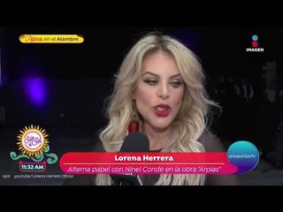 ¡Lorena Herrera feliz con sus proyectos! | Sale el Sol