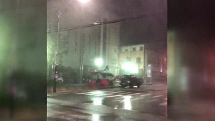 태풍 제주 지날 때 포항 시간당 30mm 폭우 / YTN