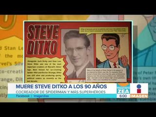 Muere Steve Ditko, creador del traje de Spiderman | Noticias con Paco Zea