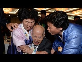 Emotiva reunión de coreanos tras 60 años de separación