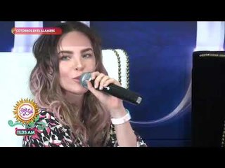 ¡Así fue la presentación de Paulina Rubio, Belinda y Marta Sánchez! | Sale el Sol