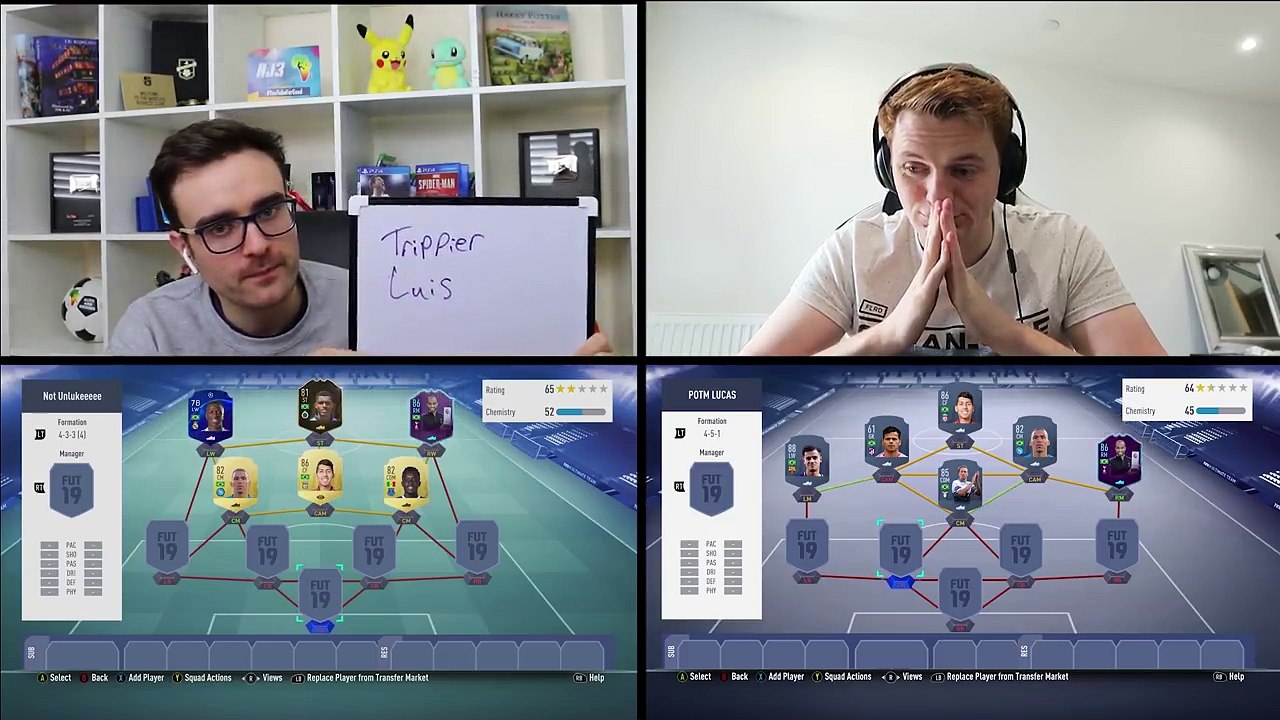FIFA 19 SQUAD BUILDER SHOWDOWN!!! PLAYER OF THE MONTH LUCAS!!!